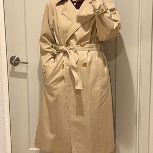 Sandro Classic Tan Trench Coat